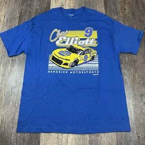 Chase Elliott‎ #9 NAPA Auto Parts Hendrick Motorsports NASCAR T-Shirt Blue Sz XL
